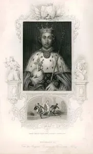İngiltere Kralı II.Richard-Richard, Pomfret Kalesi'nde Suikastçılara Karşı Kendini Savunması