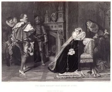 1587 Tarihinde İskoçya Kralicesi Mary Stuart'ın Ölüm Fermanını Dinlemesi