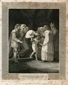 İngiltere Kralı Olacak Henry VIII'nin (York Dükü) Din Adamı Olması İçin Çocukluğunda Başpiskoposa Teslim Edilmesi