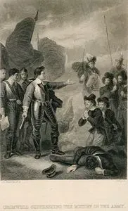 Oliver Cromwell'in Ordudaki İsyanı Bastırması