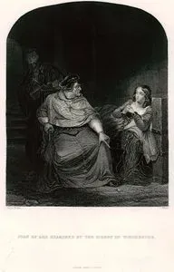 Jan Dark'ın (Jeanne d'Arc-Joan of Arc) Hücresinde Winchester Piskoposu Tarafından Sorguya Çekilmesi