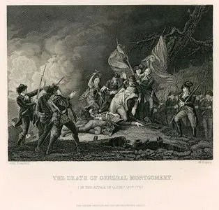 31 Aralık 1775 Gecesi İngiliz Birliklerinin Quebec Saldırısında General Richard Montgomery'in Ölümü