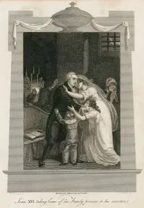 21 Ocak 1793 Tarihinde İdam Edilmeden Önce Fransa Kralı XVI.Louis'in Ailesi İle Son Görüşmesi
