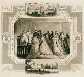 İngiltere Kral VII. Edward'ın 25 Ocak 1842 Tarihinde Vaftiz Edilmesi-Brighton Pavillion-Windsor Kalesi-Kraliyet Apartmanı