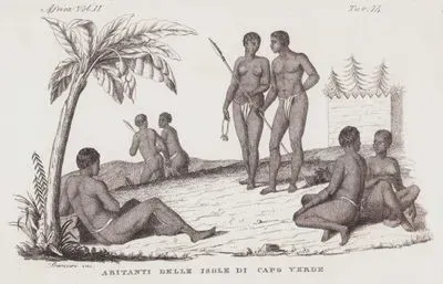 Cape Verde Adasının Yerlileri, Afrika Cilt II, Resim 74.