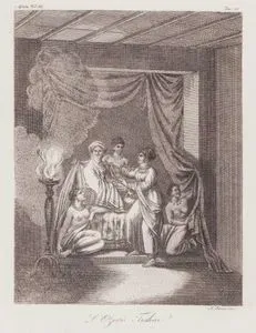 Habeş Prensesi Ozoro Tishai (veya Ozoro Esther) ve Hizmetkarları, Afrika Cilt III, Resim 13.