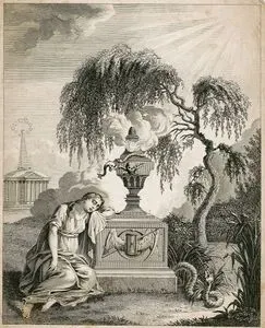 Fransa Kralı XVI. Louis ve Ailesinin Gizli Silüetleriyle Gizemli Ayaklı Vazo ve Ağlayan Söğüt, 1. Fransa Kralı XVI. Louis, 2.Kraliçe Marie Antoinette (La Reine), 3.Fransa Thatının Varisi XVI. Louis'in Oğlu Louis Ferdinand (Dauphin), 4. XVI. Louis'in Büyük Çocuğu Marie Therese de France (Madame 1 ere) 5. XVI. Louis'in Kızkardeşi Madame Elisabeth