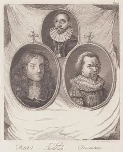 İsviçreli Minyatür Ressamı Jean Petitot (1607-1691), Yazar Sör Toby (Tobie) Matthew (1577-1655) ve Hollandalı Ressam Jan Simonsz. Torrentius (Van der Beeck) (1589-1640)