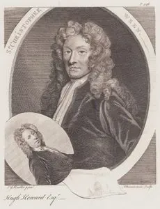 İngiliz Mimar Sör Christopher Wren (1632-1723) ile Portre Ressamı ve Koleksiyoncu Hugh Howard (1675-1738)