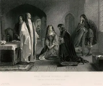 İngiltere Kralı II.Charles'a Sukisat Yapmakla Şuçlanan Lord William Russell'in İdama Gidişi, 1683