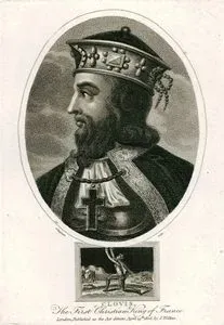 Fransa'nın İlk Hristiyan Kralı I.Clovis (Kraliyet Dönemi 481-511)