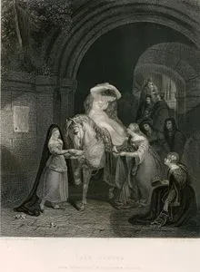 Lady Godiva'nın Halkı İçin Coventry'de Çıplak Olarak Ata Binmesi