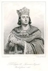 Fransa Kralı II. Philippe Augustus (Yüce Kral) (Kraliyet Dönemi 1180-1223)