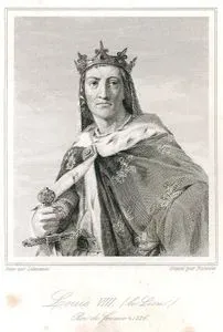 Fransa Kralı VIII.Louis (Aslan Kral) (Kraliyet Dönemi 1223-1226)