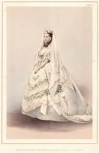 İngiltere Kraliçesi Danimarkalı Alexandra Caroline Ve Gelinliği