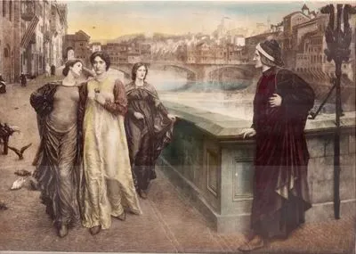 Dante Ve Beatrice'nin Karşılaşması