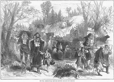 1876-1877 Osmanlı-Sırp Savaşı Sırasında Belosave İle Goslitch Arasında Giden Hersekli Göçmenler