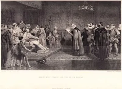Fransa Kralı III.Henri'nin Hollanda Elçisini Kabul Edişi
