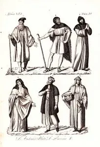 Afrikada'ki İlk Hristiyan Azizler, 1.Mısırlı Büyük Anthony 2.3.Mısırlı Büyük Pachomios 4.İskenderiyeli Syncletica (Çölün Annesi) 5.6.Kıptiler, Afrika Cilt 1. Resim 30.