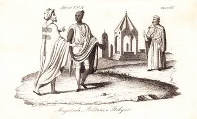 Kuzey Afrikalı Berberi Kadı (Yargıç), Asker Ve Din Adamı, Afrika Cilt II. Resim 66.