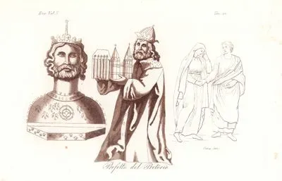 Roma'da Pretorio Bölgesinin Yöneticisi, Avrupa. Cilt V. Resim 10.