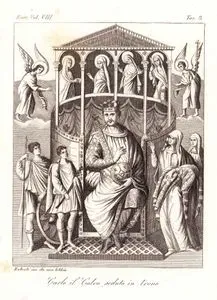 Kutsal Roma İmparatoru II. Charles (Dazlak Karl), Avrupa. Cilt VIII. Resim 8.