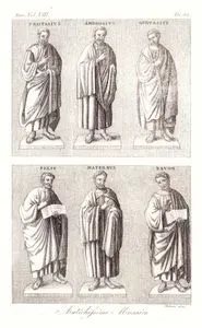 Milano'da San Vittore Şapelindeki Aziz Gervasius, Ambrosius, Protasius, Aziz Felix, Maternus Ve Nabor'un Mozayikleri, Avrupa. 
Cilt VIII. Resim 31.