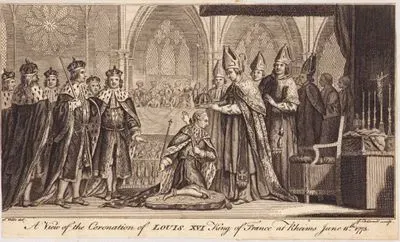 Fransa Kralı XVI.Louis'in 11 Haziran 1775 Tarihinde Yapılan Reims Katedralindeki Taç Giyme Töreni