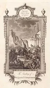 İngiltere'nin Normanlar Tarafından Fethedilmesi İçin I.William'ın (Conqueror-Fatih) Ordusu İle İngiltere'ye Gelişi