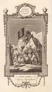 Kral John'un Magna Carta'yı (Büyük Sözleşme) İmzalaması