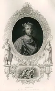 İngiltere Kralı III.Henry'nin Westminster'deki Anıttaki Portresi-Almainli Henry'nin Kuzenleri Simon Ve Guy De Montfort Tarafından Öldürülmesi