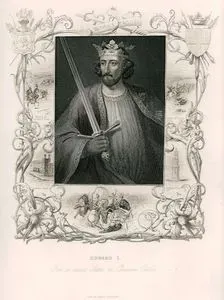 İngiltere Kralı I.Edward'ın Carnarvon Kalesi'ndeki Bir Heykelden Portresi-Edward'ın İskoçya Kralı Robert the Bruce İle Buluşması-Carnarvon Kalesi-
I.Edward Akka'da Savaşması-Queen's Cross-Dunbar Savaşı