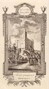 İskoçya Kralı John Balliol İngiltere Kralı I.Edward'a Kılıcını Teslim Etmesi