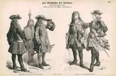 18.Yüzyılın Üçüncü Döneminde (1767-1799)- 1704 ile 1730 tarihleri Arasında Fransız Mareşal ve Subayı-  1704 ile 1730 tarihleri Arasında Fransa Kralı XV.Louis
 (Kraliyet Dönemi 1715-1774) ve Fransız General