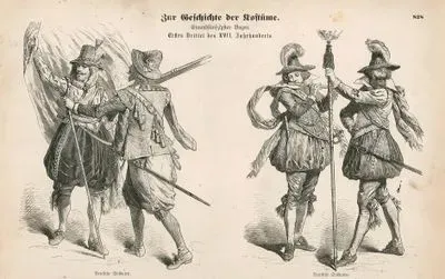 17.Yüzyılın İlk Döneminde (1600-1633)- Alman Askerleri