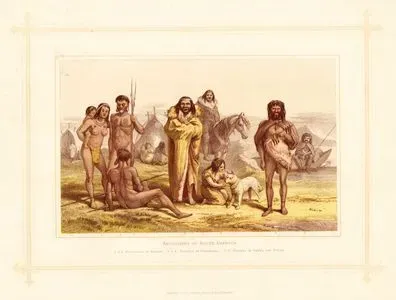Güney Amerika Aborjinleri 1.2.3.Brezilya Yerlileri Botocudoslar (Aymboresler) 4.5.6.Patagonya Yerlileri 7.8.Terra Del Fuego (Ateş Toprakları) Yerlileri