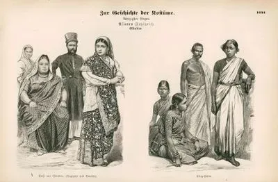 19 Yüzyılda Doğu Hint Adaları, Hindistan ve Malezya- Sinapur Ve Bombay'da Yaşayan Parsiler(Zerdüstler)- Hint Kökenli Malezyalılar(Kelings)