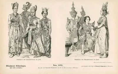 19.Yüzyılda Asya- Cava Adasından Aktris ve Aktörler- Tayland Krallığından(Ayutthaya -Siyam) Aktris ve Aktörler