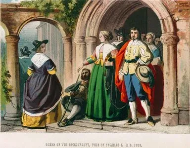 İngiltere Kralı I.Charles Döneminde 1630 Yılında Halkın Kıyafetleri