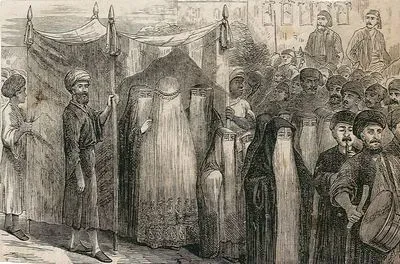 Mısır'da Düğün Alayı ve Gelin