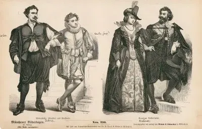 17.Yüzyılın İlk Döneminde (1600-1633)Hollandalı Ressam Ve Soylu Çocuk-Hollandalı Soylu Kişilerin Kıyafeti