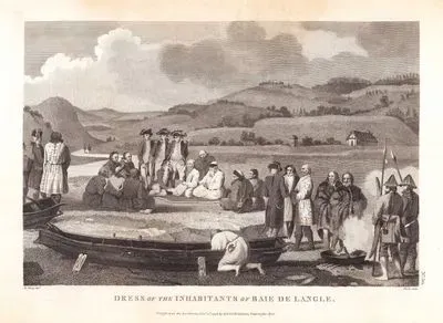 Rusya'da Sakhalin Adasının Tomari Körfezin'de Yaşayanların Yaşantıları İle Kıyafetleri Ve Fransız Kaşif Jean Francois de Galaup Laperouse'nin Adayı Ziyareti , No.50