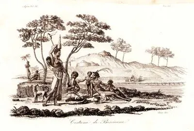 Güney Afrikada Yaşayan Xhosa'ların (AmaXhosa) Kıyafetleri, Afrika Cilt III. Resim 64.