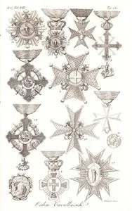 İtalyan Şövalye Madalyonları, Avrupa.Cilt VIII. Resim 141.
