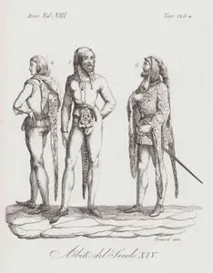 XIV. Yüzyılda İtalyanların Kıyafetleri, Avrupa Cilt VIII. Resim 125.