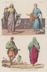 XVIII. Yüzyılın Başlarında Kuzey Afrikada Yaşayan Berberilerin Kıyafetleri, Afrika Cilt II. Resim 71.