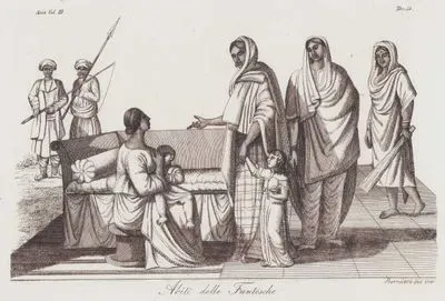 XVIII. Yüzyılın Başlarında Hintli Kadınların Ev Kıyafetleri, Asya Cilt III. Resim 58.