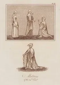 14.Yüzyılda Orta Yaşlı İngiliz Kadınların (ya da Başhemşire) Kıyafetleri, Resim 90.