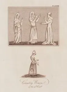 14.Yüzyılda İngiliz Taşra Kadınlarının Kıyafetleri, Resim 88.