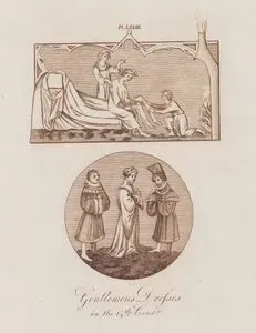 14.Yüzyılda İngiliz Beyefendilerinin Kıyafetleri, Resim 73.